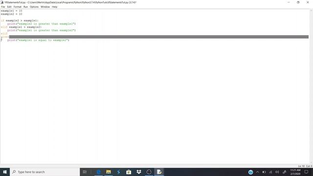 Python 3 Basics Tutorial #9 if statements смотреть онлайн