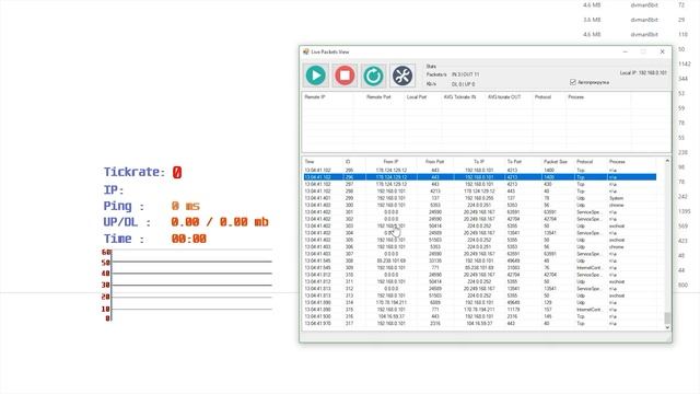 Tickmeter 2.0 - Мониторинг тикрейта, пинга и трафика в любой игре