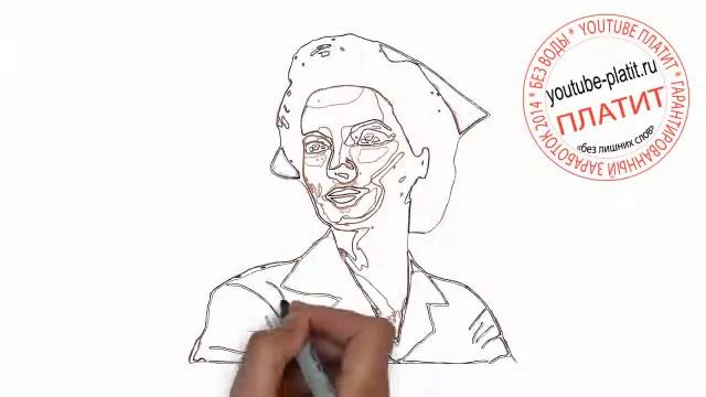Как нарисовать медсестру смотреть онлайн