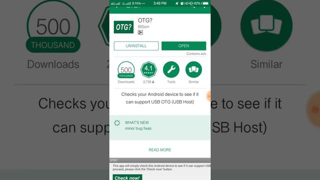 How to check OTG support in any android device | check otg support in any android in one touch, OTG смотреть онлайн