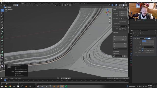 Modeling A Spaceship Cockpit Windshield