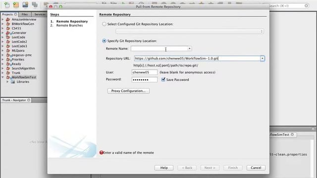 WorkflowSim Tutorial for Netbeans, Git смотреть онлайн