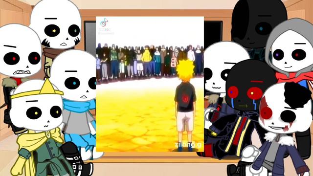 реакция сансов на злого наруто смотреть онлайн