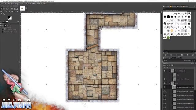 Livestream - Map building in GIMP walkthrough смотреть онлайн