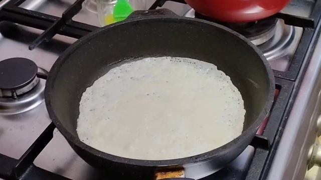 Очень вкусные блины от мамы с рецептом! С Масленицей всех!!! смотреть онлайн