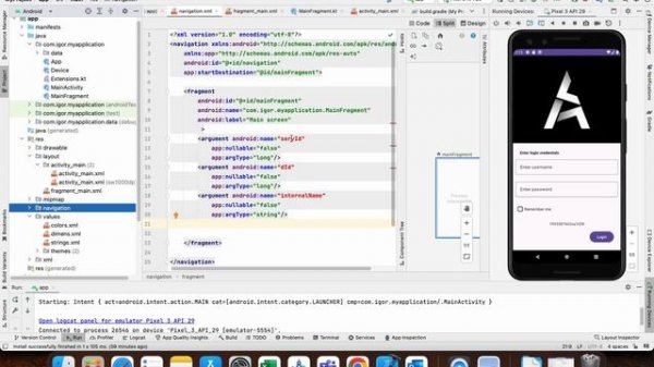ID is not a valid destination for tag 'argument' - Android Studio Giraffe (Navigation Component)