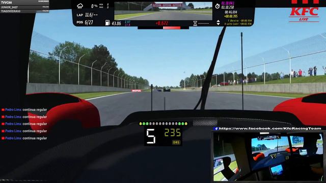 Onboard: Oreca 07 LMP2 - Prototype Sprint Championship - Race1 @Road Atlanta - PTSims смотреть онлайн
