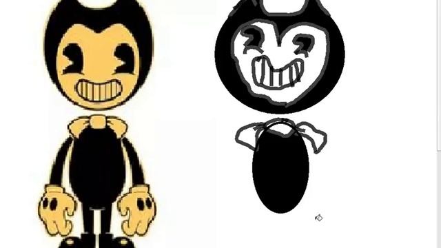 как правильно рисовать бенди (я не умею рисовать) смотреть онлайн