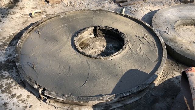Колодезная крышка ЖБИ – процесс изготовление смотреть онлайн