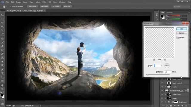 The Way Out (#Photoshop CS6 Extended) Speed Art смотреть онлайн