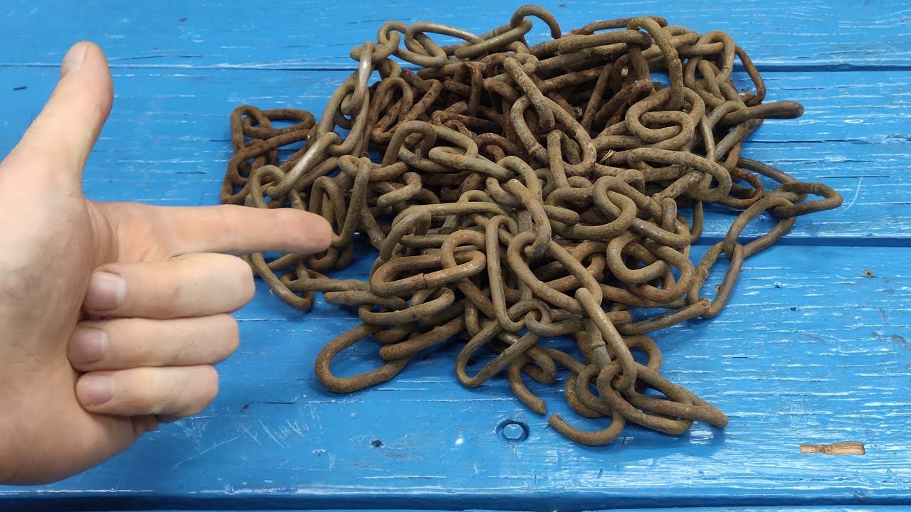 Секрет ржавой цепи!!! Гениальная идея! смотреть онлайн