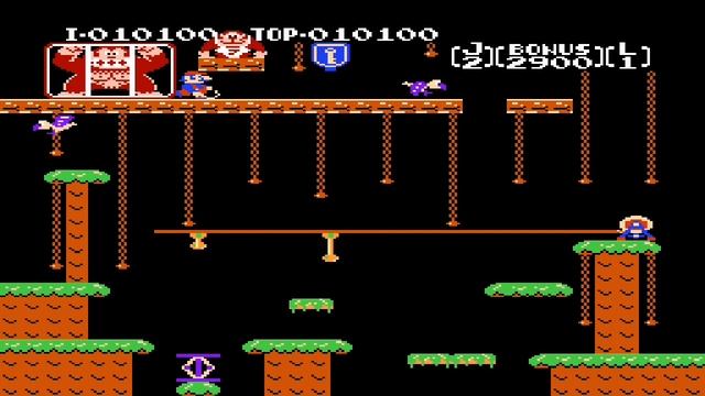 Donkey Kong JR. NES (Full Game Walkthrough, No Commentary) смотреть онлайн