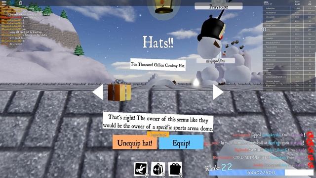Roblox sno day Long Top Hat смотреть онлайн