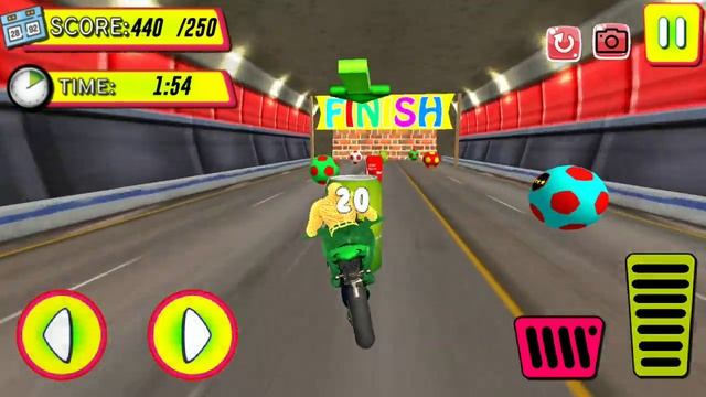 Superhero Tricky Bike Race (Kids Games) | Permainan Sepeda Motor Balap Anak Laki-laki смотреть онлайн