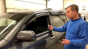 Toyota Higlander безключевой автозапуск, запуск отопителя.