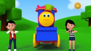 С Днем Рождения Песня | Боб Поезд | Детский сад Рифмы | Happy Birthday Song | Bob The Train