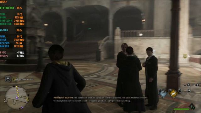 Hogwarts Legacy ~ School | i5-7500 | GTX 1060 | 1080p ONLY LOW & MED Settings + AMD FSR 2 Tested смотреть онлайн