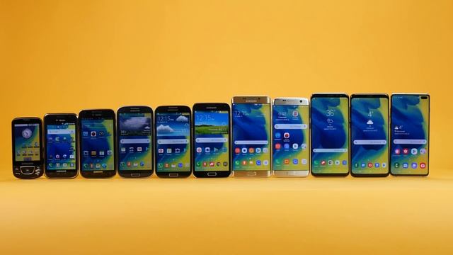 Every Samsung Galaxy S Comparison 2019! смотреть онлайн