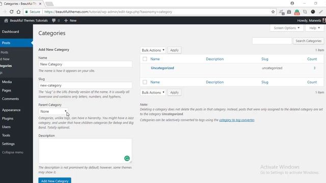 How to add categories in WordPress- Step by Step guide for Beginners смотреть онлайн