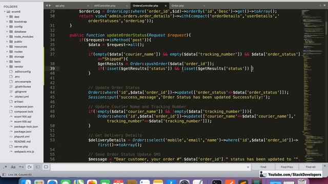 #25 Laravel API Tutorial | ShipRocket API Integration with Laravel | Push Order to ShipRocket Panel смотреть онлайн