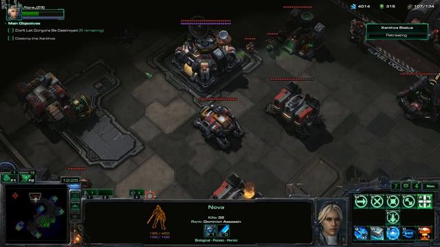 StarCraft 2 Campaign Nova Pack 3 Mission 3 End Game смотреть онлайн