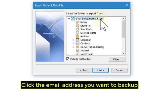 How to backup your Email in Outlook 2016 - Tutorial смотреть онлайн