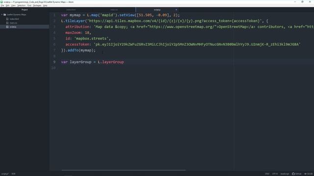 Javascript - Dynamic Maps with Leaflet смотреть онлайн