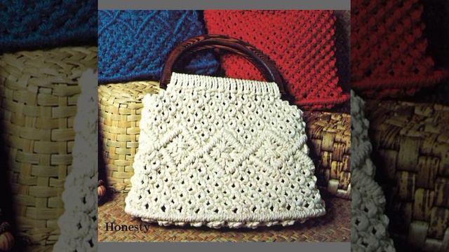 Top #trending #2023 Hand Made Macrame Tote Bag /Crossbody Bags\ Purse Design| Women Hand Bags