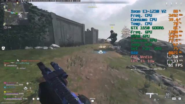 COD Warzone 2.0 | Xeon E3 1230 V2 + Palit GTX 1650 GP OC GDDR6 | Battle Royale | 10/03/2023 [1] смотреть онлайн