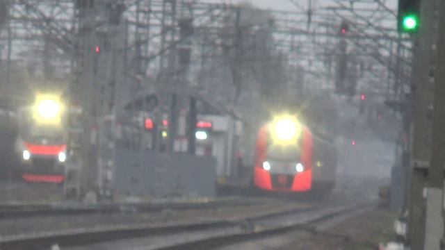 Электропоезд ЭС2Г-133 Ласточка смотреть онлайн