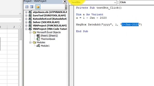 Date and Time Function in Excel VBA Programming in Urdu | VBA Excel 10/16 смотреть онлайн