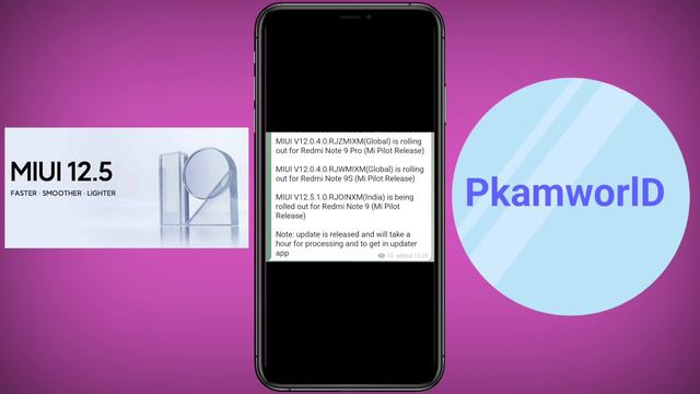 MIUI 12.5 Update Tracker || Poco X3, X3 NFC, Redmi 9, 9 Power, Note 9/9S, Note 9 Pro and Redmi K20 смотреть онлайн
