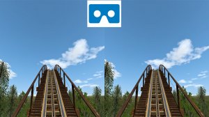Американские горки 39 3Д VR video 3D SBS VR box google cardboard