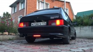 Выхлоп stinger на ваз 2114