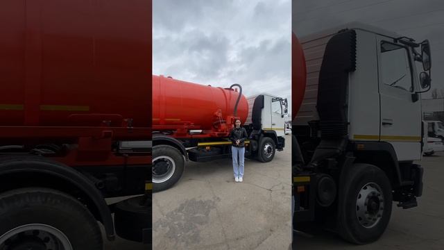 Обзор на МАЗ Ассенизатор 10 кубов от Алины. Бостон авто смотреть онлайн