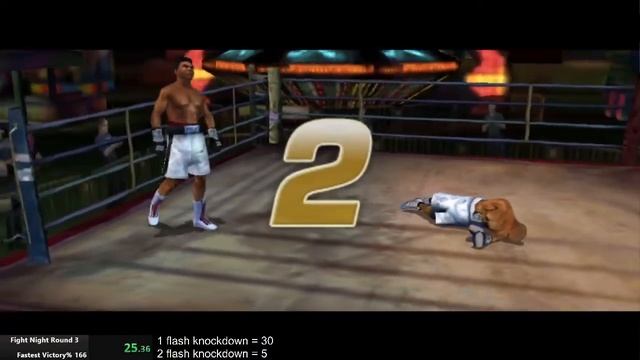 Fight Night Round 3 (PSP EMU) Fastest Victory% Old WR