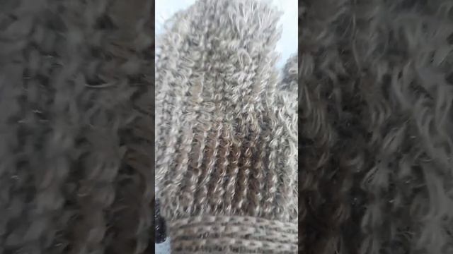 Мочалка варежка крапива