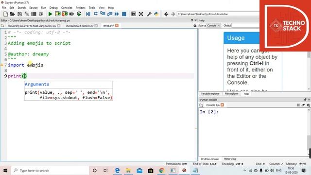 HOW TO ADD EMOJIS TO YOUR PYTHON SCRIPT. смотреть онлайн
