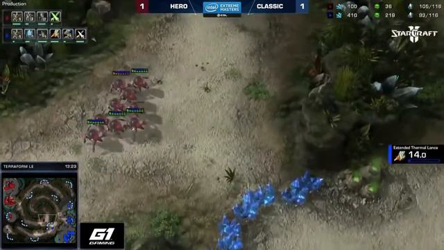 StarCraft 2 - herO vs Classic PvP - IEM Shenzhen 2015 Semifinal Full Gameplay смотреть онлайн
