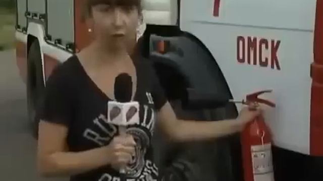 Огнетушителем может пользоваться даже малыш