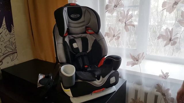 Graco Nautilus Latch детское автокресло обзор смотреть онлайн