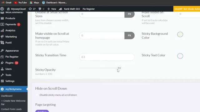 How To Make A Sticky Header In WordPress - EASY! смотреть онлайн