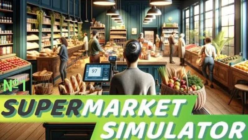 🏪Открыла первый в жизни магазин в игре Supermarket Simulator. 1 часть смотреть онлайн