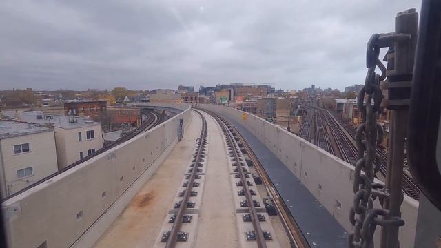 CTA RPM Red-Purple Bypass Brown Line Route смотреть онлайн