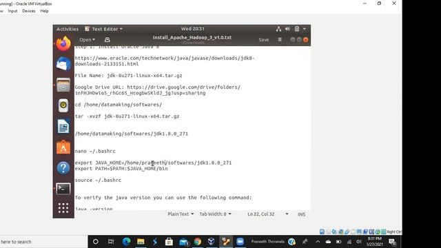 Day 2 | Hadoop Installation | Ubuntu | Part 1 смотреть онлайн