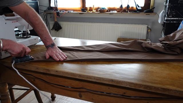 DIY Canvas Plash-Palatka Poncho-Tarp, 3rd-part cutting, stitching, encounter with a Neanderthal men смотреть онлайн
