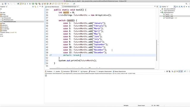 Daily Dose of Java -- Part 50: Enhanced "switch" Statement with Comma-Separated "case" labels смотреть онлайн