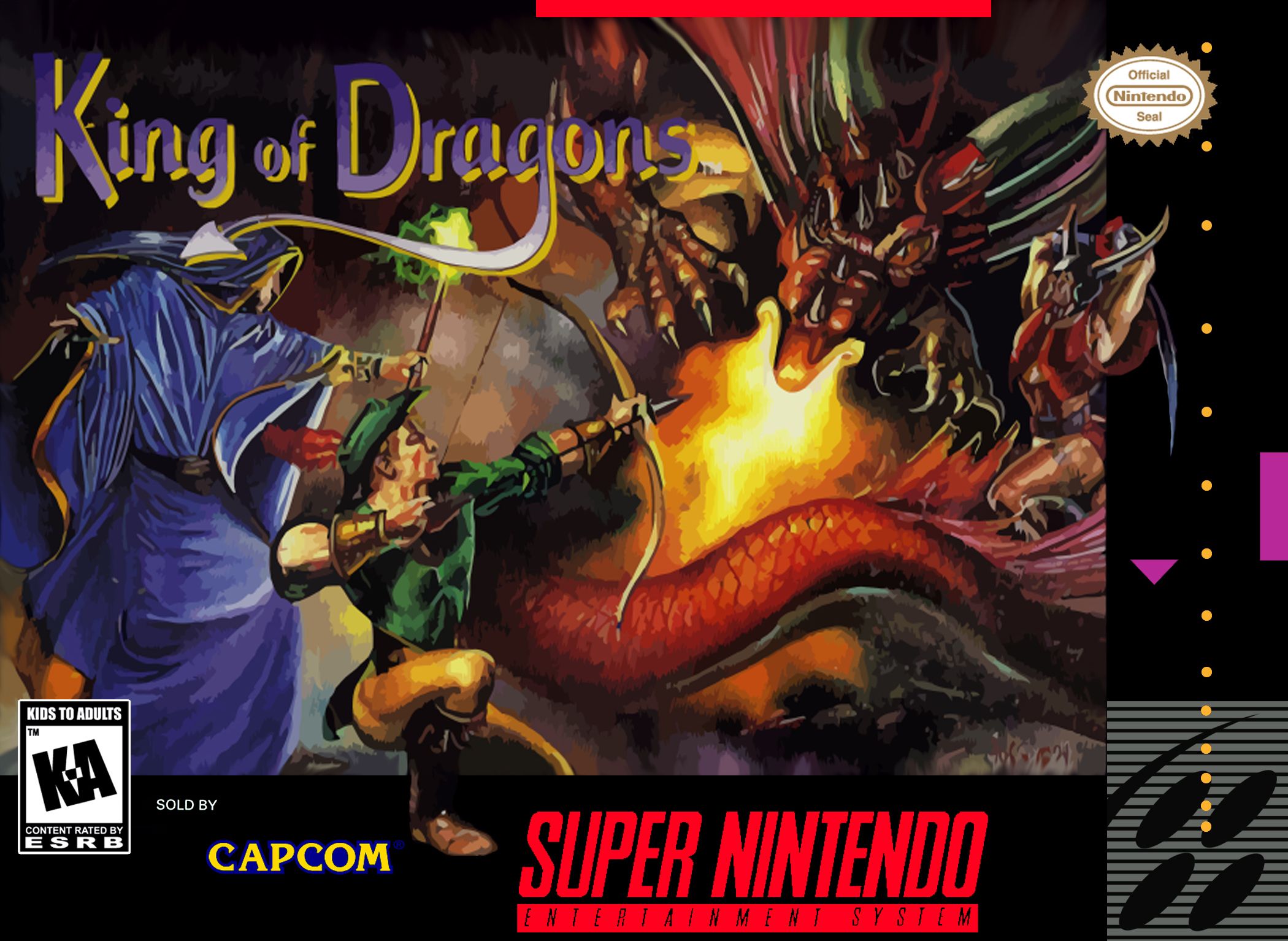 Super Nintendo (Snes) 16-bit The King of Dragons Полное Прохождение смотреть онлайн