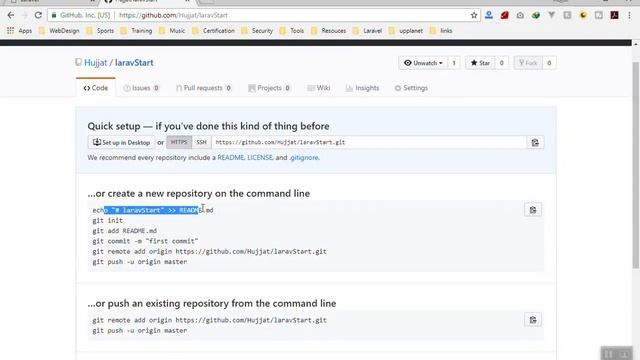 Push Laravel and Vue Project to Github смотреть онлайн