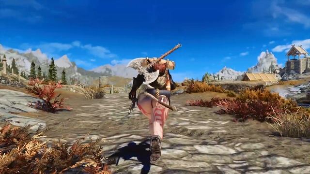 Skyrim - HDT Equipment Mod смотреть онлайн